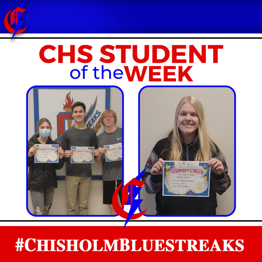 CHS Students of the Week