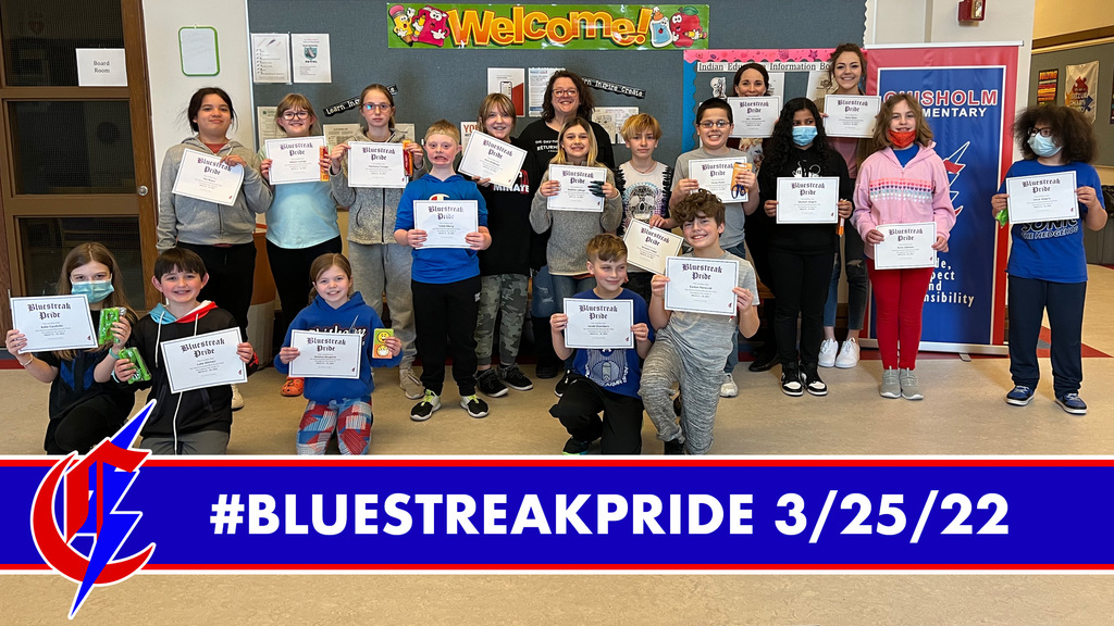 Bluestreak Pride Winners 3/25/22