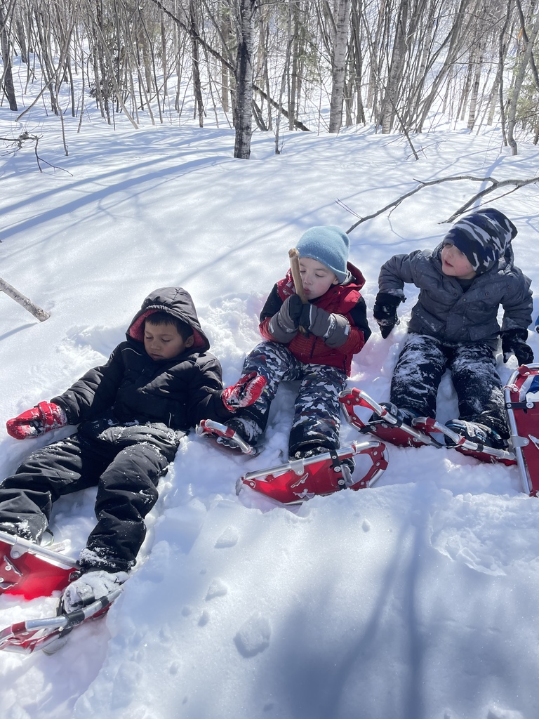 Snowshoeing